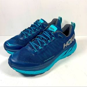 Hoka one one challenger ata 4 running shoes.